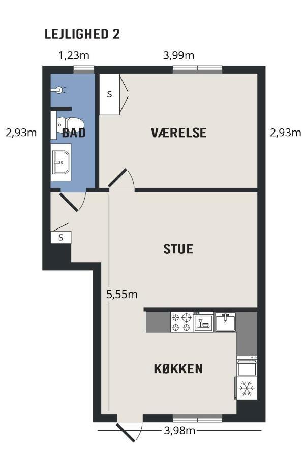 Hotel Litorina Appartements 洛肯 外观 照片